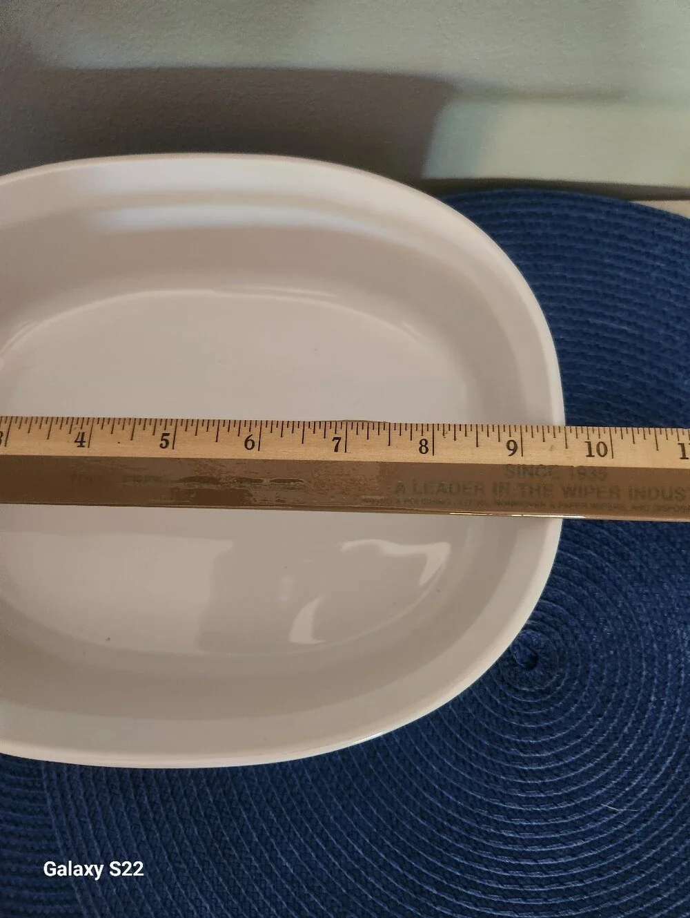 Corningware French White Pyroceram  Dish F 12 B & Lid F 12 C